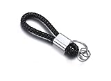 Hand Made Leather Rope Weaving Keychain Car Key Pendant for Mercedes-Benz VW Audi BMW Porsche Jeep Lexus