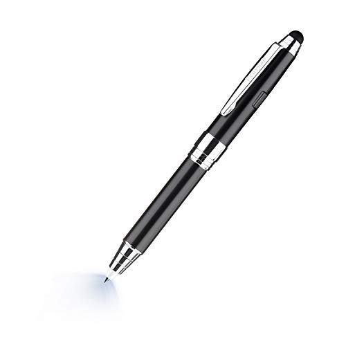 Penyeah LED Flashlight Pen -Pen Light with Stylus Pen Tip Multi-function Capacitive Touch Screen Pen - Helpful for Touching Reading or Writing - P12 - White Light - Thumbnail 7