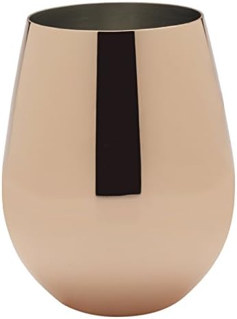 Towle Living Stemless Goblet, 18 oz, Copper