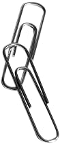 ACCO Paper Clips, Economy, Smooth, #1 Size, 100/Box, 10 Boxes (A7072380)