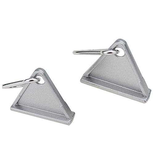 boeray Metal Hanger Hook Clip Clamp for Aluminum Extrusion with Profile 4040 40x40mm Slot 8mm (2pcs)