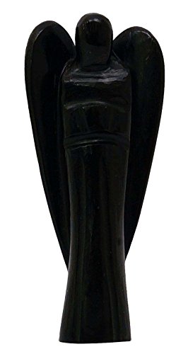 Harmonize Onyx Stone Angel Psychic Meditation Balancing Reiki Healing Crystal Guardian Spiritual Gift