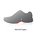 Sof Sole Men's Thin Fit Medium Arch Lightweight Low Volume Shoe Insole, Black, M 11-12.5