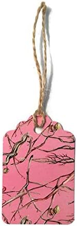 PINK CAMO CAMOUFLAGE PARTY SUPPLIES: Gift Tags (Set of 20)
