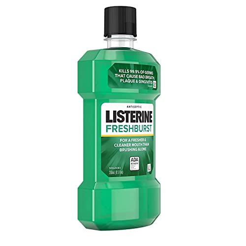 Listerine Antiseptic Mouthwash, Fresh Burst 250 mL (Pack of 3) Pricepulse
