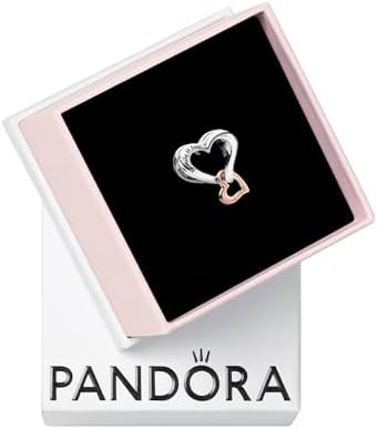 【未使用】Pandora Beach Heart Charm※現地購入/元$95 Amazon.com: PANDORA Beaded Open Heart Charm - Compatible with