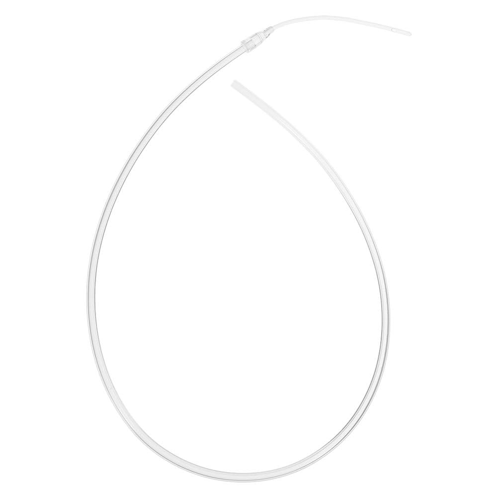 COLLBATH Reusable Breastfeeding Silicone Auxiliary Tube for Boy Girl Feeding Flexible and Lactation Aid Tube Replacement Safe Soft Material Suitable for Home Go Use