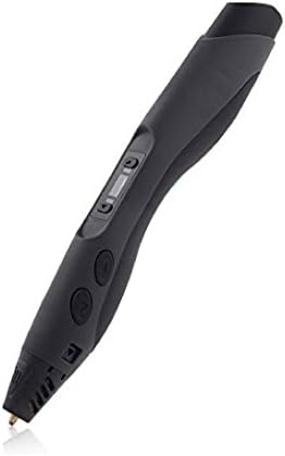 EZ 3D Professional 3D Printing Pen Kit, Intelligent 3D Pen 3D Pencil Include Safety Pen Holder and 2 Free 1.75 mm Filament Refills for Creating Children's Imagination and Practical Ability Black