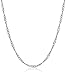 Amazon Essentials Sterling Silver Italian 1.4 mm Singapore-Chain Necklace, 18