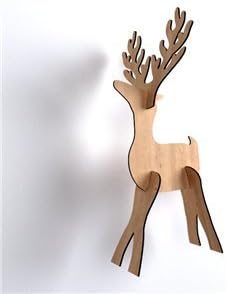 Rentier Gesicht Malen