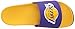adidas Men's Adilette Team, Regal Purple/Gold/White, 9