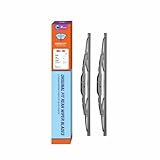 WOWIPER 12"+12" Windshield Wipers (2 Pack), Genuine