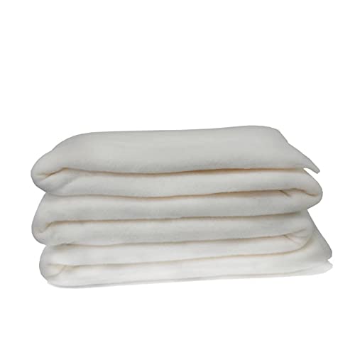 Wool Quilt Batting 45"x60" for Patchwork Quilts Quilting 100 Merino