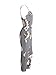 Glamaker Women's Strap V Neck Floral Jumpsuit Backless with Long Pants Gray