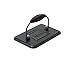 Lodge Rectangular Cast Iron Grill Press. 6.75 x 4.5" Cast Iron Grill Press with Cool-Grip Spiral Handle. primary
