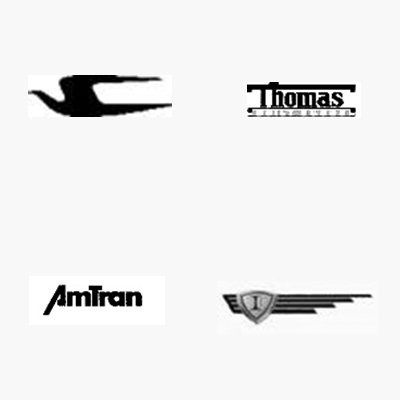 Conventional hood school bus custom lettered