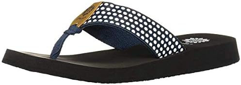 yellow box navy flip flops