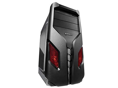 Raidmax Exo Gaming Computer Pc Case With Side Window And Front Color Mesh Red Buy Online In Madagascar At Madagascar Desertcart Com Productid 130261968