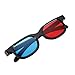 uxcell Red-Blue 3D Glasses 3D Visoin Glass Plastic for Red and Blue Format Movie/Picture Anaglyph Photosthumb 1