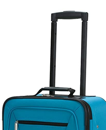 Rockland Journey Softside Upright Luggage Set,Expandable