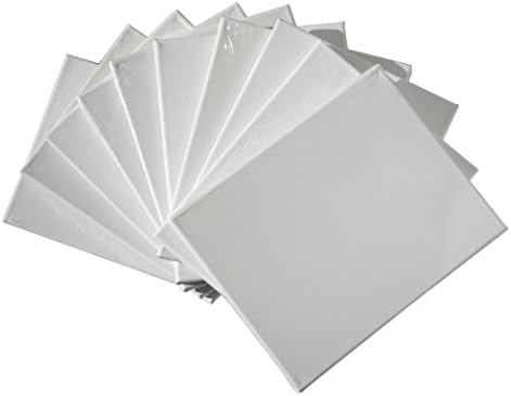 HMAZING Stretched Canvas 10 Pack (8 x 10 Inch)