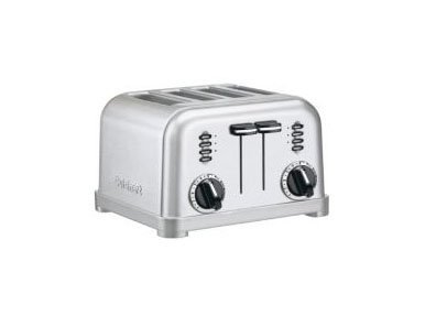 Click Here to See More Images CUISINART CORPORATION CPT180BCH BLK.CHR.4 SLICE TOASTER