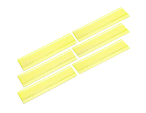 (6 Pack Yellow) Eye Lighter Colored Overlays For Reading - Thumbnail 3