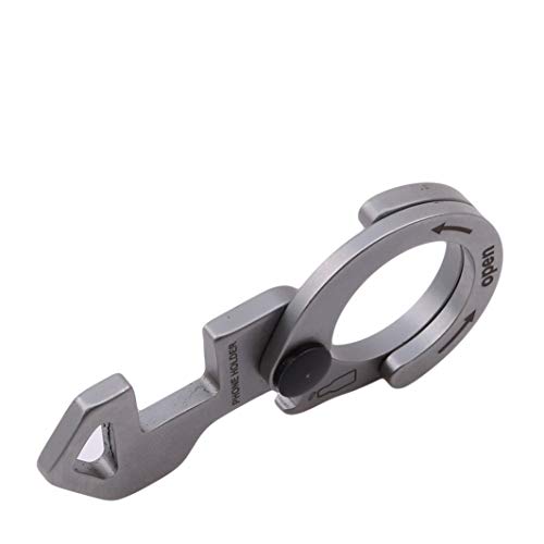 YouCY Multifunctional Outdoor Camping Hand Tool EDC Mini Pry Bar/Crowbar Bottle Opener Wrench, Outdoor Hiking Camping Hunting Household