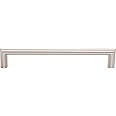 Top Knobs - TK943BSN - Kinney Pull 6 5/16" - Brushed Satin Nickel - Lynwood Collection