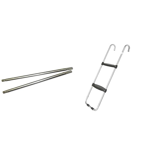 Skywalker Trampolines Lower Enclosure Straight Tube, Pack of 2, Part 4201 & Wide-Step Ladder