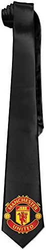 MossTie Men's Manchester United Classic Funny Necktie White