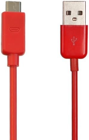 RED 3m 10 Ft (Extra Long) Micro USB Data Sync Charger Cable for Samsung Galaxy S S3 I9300 S2 I9100 - KR Global Trading