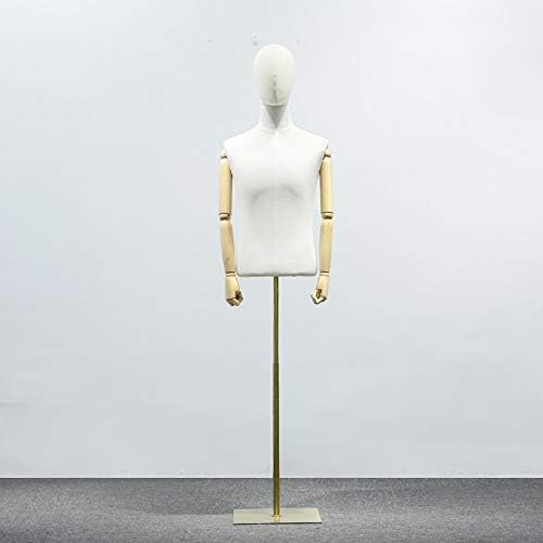 Amazon Co Jp マネキン トルソ 衣類スーツディスプレイのための男性マネキン胴体調節可能な高さ ホビー