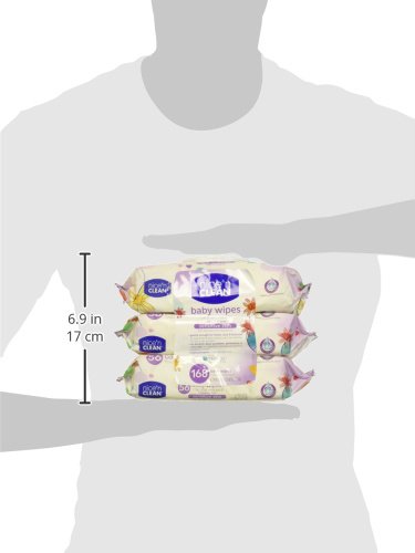 Nice 'n Clean Sensitive Skin Baby Wipes, 168 Count