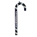NFL Football Team Logo Candy Cane Tree Ornament Set - Pick Team! (Seattle Seahawks)