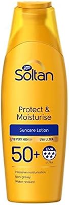 BOOTS SOLTAN PROTECT & MOISTURISE SUNCARE LOTION  (5045096928505)