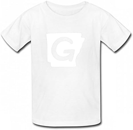 LNZUYD Arkansas Green Party Tshirt Cotton Tops Best Quality Kid Tee White