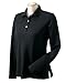 Devon & Jones Ladies' Pima Pique Long-Sleeve Polo Shirt