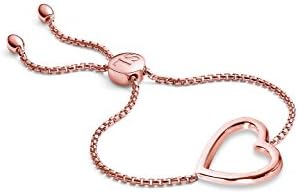 Rose Gold Plated Heart 'Brooklyn' Bracelet by Sasha Liv