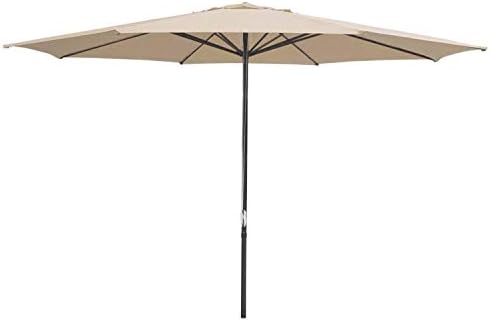 Amazon Com Koval Inc 13 Ft Outdoor Patio Umbrella Table Furniture 13ft Tan Garden Outdoor