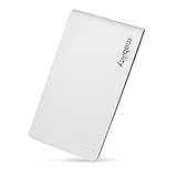 Mobility 5,000 mAh Power Bank (White) W/ Dual USB Output - Portable Charger/Lithium Polymer Battery Pack Designed To Charge Cell Phones, Tablets and Other Mobile Devices While Traveling or On-the-Go