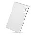 Mobility 5,000 mAh Power Bank (White) W/ Dual USB Output - Portable Charger/Lithium Polymer Battery Pack Designed To Charge Cell Phones, Tablets and Other Mobile Devices While Traveling or On-the-Go