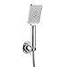 Labkiss LK029 Hand Shower Head Holder, Super Strong Vacuum Suction Cup Bathroom Handheld Showerhead Bracket Wall Mount with Adhesive 3M Stick Disc, No Drill, Heavy Duty, Waterproof, Reusable, Chrome