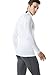 Tesla TM-MUT12-WHT_Medium Men's Mock Long-Sleeved T-Shirt Cool Dry Compression Baselayer MUT12