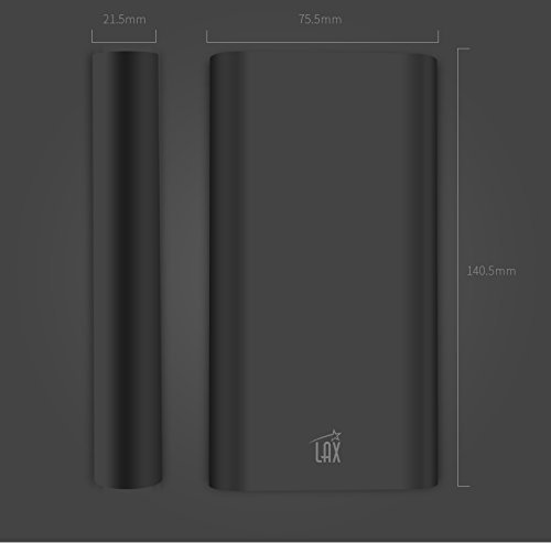LAX Pro 16800 Portable Charger Battery Backup, 16800mAh External Battery with 4 High Speed Charging 2.1A USB Ports for iPhone, iPad, Samsung Galaxy, Android and Other Smart Devices (Black) - Thumbnail 6