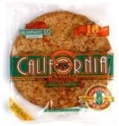Alvarado Street Bakery Organic Sprouted Wheat Pizza Bread, 16 Ounce -- 12 per case.