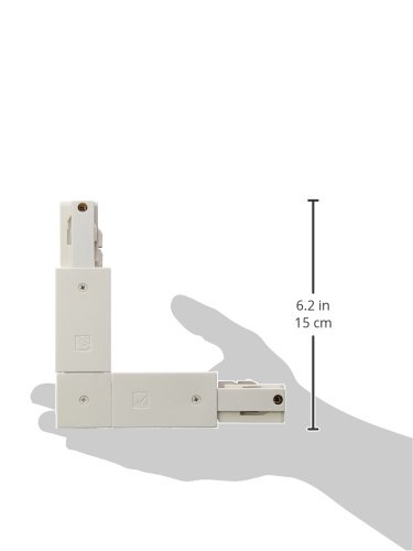 WAC Lighting WHLLC-WT W Track L Connecter