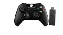 Microsoft Xbox One Controller + Wireless Adapter for Windows 10