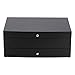 Reed & Barton Falmouth One Drawer Flatware Chest, Dark Espresso with Brown Lining