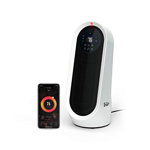 Atomi Smart WiFi Portable Tabletop Space Heater - 2nd Gen, 1500W, Oscillating, 750 Sq. Ft. Coverage, Works with Alexa…